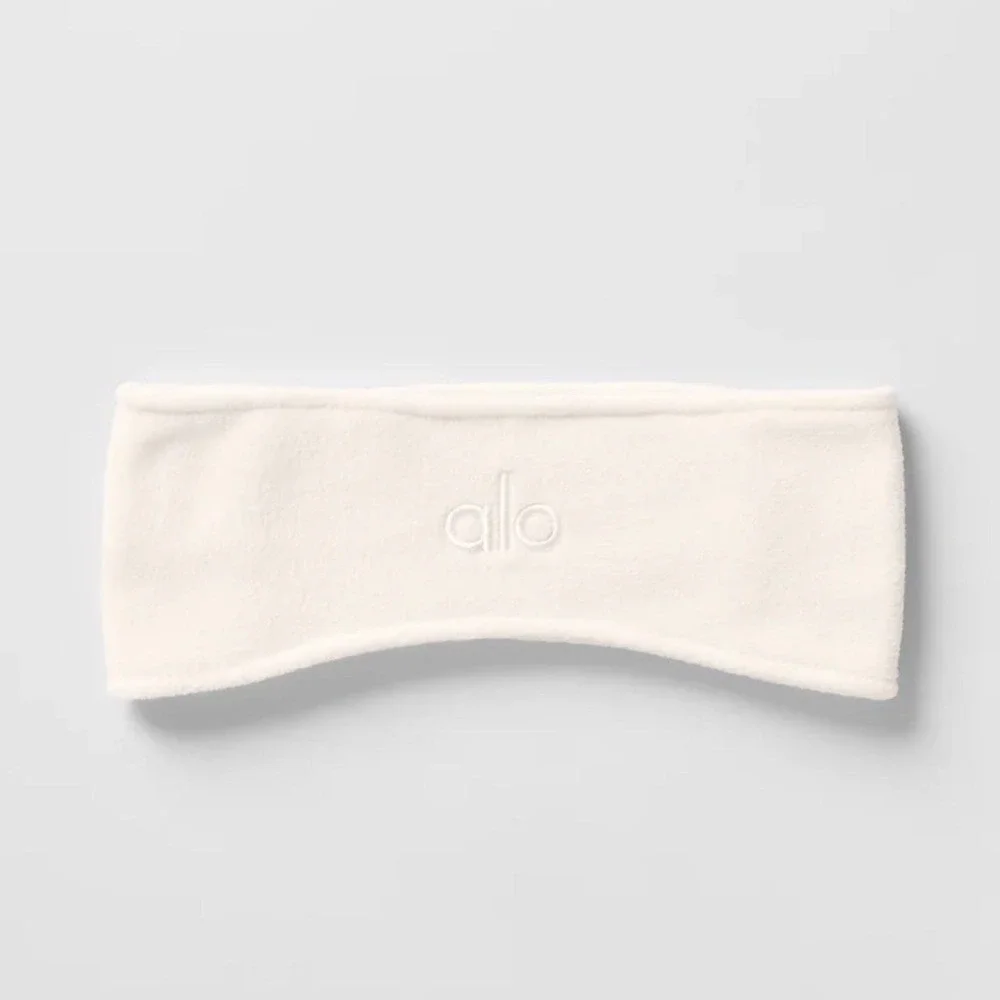 Alo Yoga Polar Fleece Ear Warmer Ivory